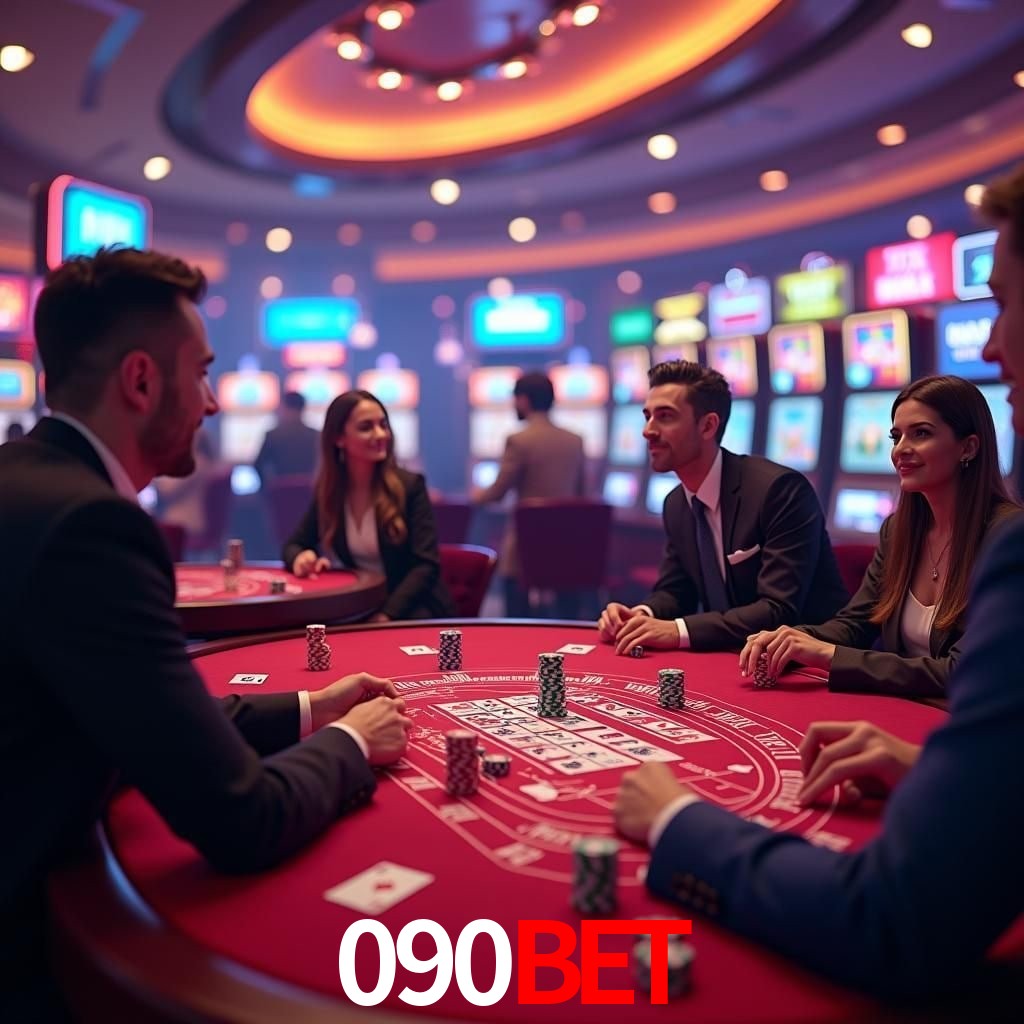 A Experiência Imersiva dos Cassinos Ao Vivo no 090BET